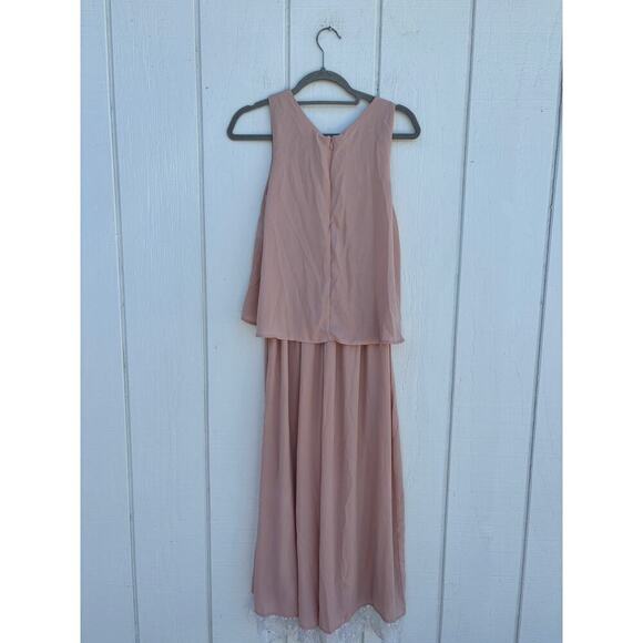 Re:EDIT Pink Blouson Jumpsuit, Japanese Brand, Wide Legs, Sz M - Picture 2 of 7